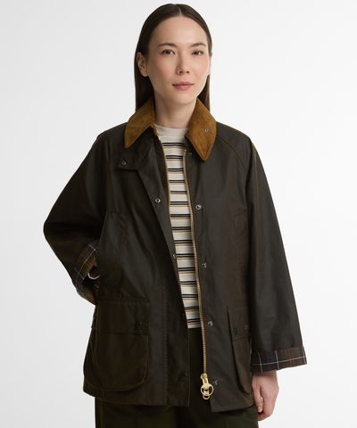 Bedale wax jacket, olive (women's)