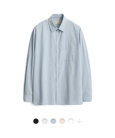 Comfort shirt, light blue
