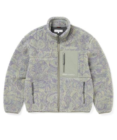 SP Sherpa fleece jacket, mint